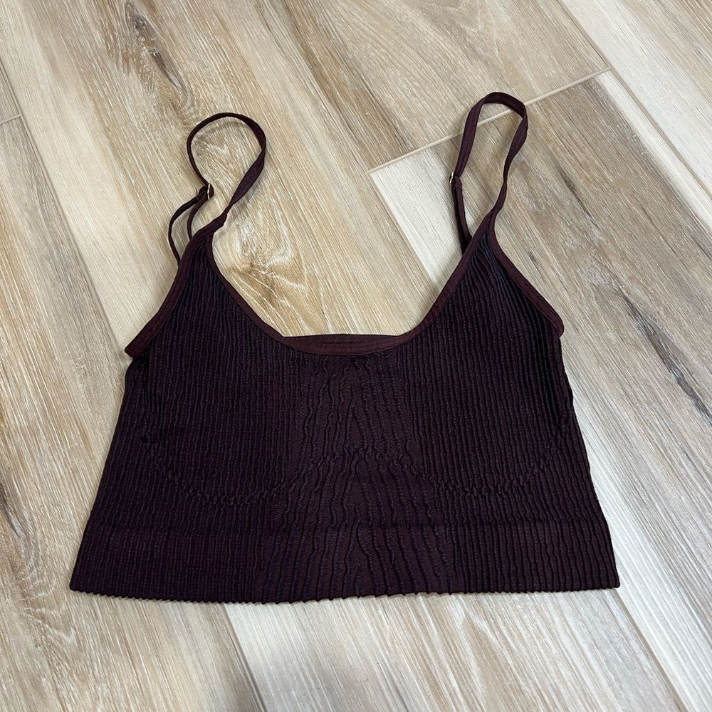 FREE PEOPLE INTIMATELY Brown Bralette Size M/L